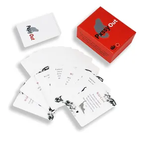 Özelleştirilmiş oyun kartları yetişkin çiftler kart oyunu aşk dil seks kartı oyun