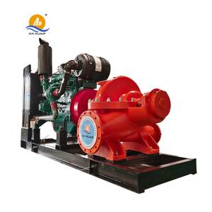 Pompa Centrifuga Orizzontale Monostadio a Doppia Aspirazione, a Risparmio Energetico e Resistente all'Usura, per Irrigazione - Product Image 3