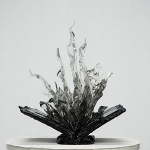 新しいデザインのヨーロッパスタイル屋外大型像透明樹脂像 - Product Image 1