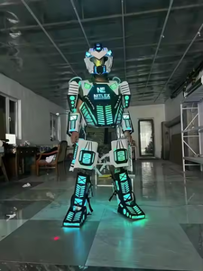 Costume <span class=keywords><strong>Robot</strong></span> LED con Logo Personalizzato, Cambio Colore RGB, Design EVA, Costume per Feste con Trampoli LED, Disfraces <span class=keywords><strong>Robot</strong></span> LED - Product Image 3
