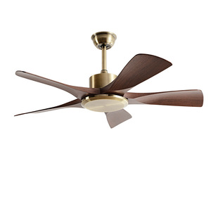 <b>Ceiling</b> <b>Fan</b> With Led Light 5 Blade Antique Bronze Downrod Mount For Living Room Dining Room Home Use - Product Image 1