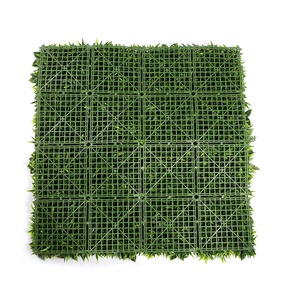 ZC Kango Planta de pared artificial Panel de plantas de pared artificial Jardín vertical Verde 3D Plantas artificiales verdes Panel de pared Selva - Product Image 4