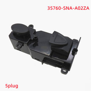 Interruptor de Ventana de Puerta Delantera para Honda Civic 35760-SNA-A04, Repuesto Eléctrico para Modelos 2006-2011 - Product Image 2