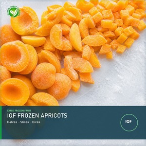 XMSD IQF <strong>Frozen</strong> <strong>Apricot</strong> <strong>Halves</strong> for Contract Supply and Call-Off Order Programs From ISO Certified Plant - Product Image 1