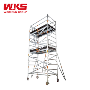 Plataforma de Trabajo Plegable de <span class=keywords><strong>Aluminio</strong></span> con Altura Ajustable para Aplicaciones Industriales, Torre de <span class=keywords><strong>Aluminio</strong></span> - Product Image 2