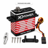Servomoteur robot XQ-BLS8185D 85 kg, sans balais, étanche, haute tension, numérique, engrenage en acier inoxydable, aluminium CNC, 16,8 V
