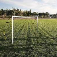 But de football portable 12x6 pieds, livraison directe depuis les États-Unis, installation rapide, léger, durable, équipement d'entraînement de football de qualité