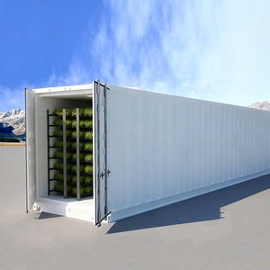 Système d'agriculture hydroponique en conteneur, unité de culture aéroponique, couverture en HDPE, système d'agriculture intelligente automatisée pour légumes - Product Image 1