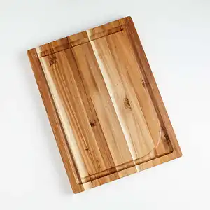 High Quality Custom Supplies Acacia Wood Cutting Board Double Sided Wooden Cutting Board