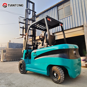 Chariot élévateur électrique à batterie lithium certifié CE de 3,5 tonnes, 4 roues, pour la manutention de marchandises portuaires (Dropshipping) - Product Image 3