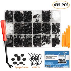 HE06 415Pcs Auto Clips Kit Plastic Nylon Retainers For Ford Jeep Car <b>Trim</b> Panel Bumper <b>Door</b> Repair - Product Image 4