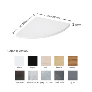 Ngành Bằng Gỗ Nổi Kệ Được Sử Dụng Với Khung Cho Tường Giải Pháp Lưu Trữ Nổi MDF Kệ Hội Đồng Quản Trị Cho Tường Kệ Tổ Chức - Product Image 2