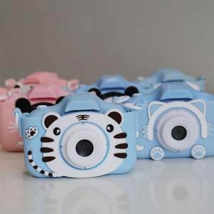 Cámara de Juguete Infantil con Diseño de Dibujos Animados, Mini Cámara Digital con Pantalla de 2 Pulgadas y Gran Angular de 180°, Regalo de Cumpleaños para Niños - Product Image 4