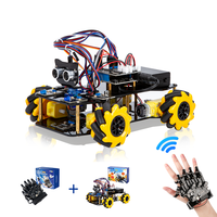 Kit de Coche Robótico Inteligente ACEBOTT OEM con Tutorial de Programación DIY, ESP32 4WD WIFI APP STEM para Niños Principiantes, Compatible con Arduino
