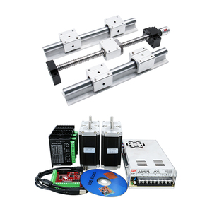 6 Juegos de Guías Lineales SBR16 + 3 Juegos de Husillos de Bolas SFU1605-450/1050/1650mm + BK BF12 + 3 Acopladores PCSC + Motor Paso a Paso + Controlador - Product Image 4