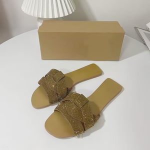 Women's Fashion Trend Open Toe Breathable and Lightweight Casual Cross-Strap Design New Sandals Beach <b>Slippers</b> Sports <b>Slippers</b> - Product Image 2