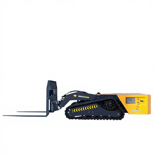 Mini-chargeuse électrique télécommandée sur chenilles pour travaux miniers, petite chargeuse compacte pour terrassement - Product Image 5