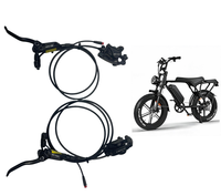 Frein hydraulique V20 pour Fatbike, étrier de frein en alliage d'aluminium, accessoire pour vélo électrique avec coupure de courant, frein à disque rétractable