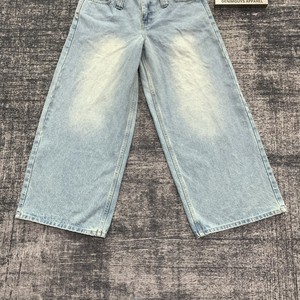 DENIMGUYS Jeans Casuales de Estilo Urbano para Hombre, Corte Holgado, Lavado <span class=keywords><strong>Monkey</strong></span>, de Algodón, Pierna Ancha, Talla Grande - Product Image 4