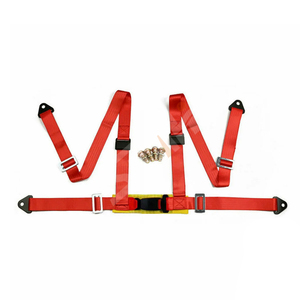 Arnés de Seguridad de Carreras de <span class=keywords><strong>Cuatro</strong></span> <span class=keywords><strong>Puntos</strong></span> de Liberación Rápida de 2 Pulgadas para Modificación de Automóviles - Product Image 1