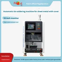 Machine à souder entièrement automatique à capot fermé avec inspection visuelle pour cartes PCB, sélection automatique, puissance 5 kW, 220 V, garantie 1 an