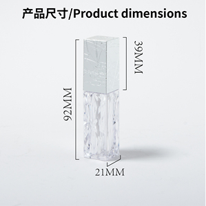 Sang Trọng Tùy Chỉnh <span class=keywords><strong>Lip</strong></span> Oil <span class=keywords><strong>Lip</strong></span> <span class=keywords><strong>Gloss</strong></span> Ống Rỗng <span class=keywords><strong>Lip</strong></span> Trang Điểm <span class=keywords><strong>Container</strong></span> <span class=keywords><strong>Lip</strong></span> Men Ống Cho Bóng Với Bàn Chải Silicone - Product Image 6
