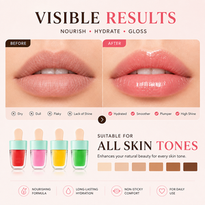 OEM ODM ขายส่งดูแลริมฝีปากสารสกัดจากผลไม้ Essence เซรั่มลิปออยล์อินทรีย์ธรรมชาติชุ่มชื้นชุ่มชื้นลิปกลอสน้ํามัน - Product Image 3
