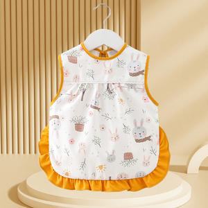 Bavoir pour bébé étanche anti-sale pour enfants Nettoyage facile avec fonction anti-habillage - Product Image 5