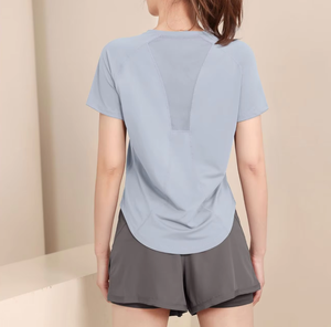 Conjunto de Yoga para <span class=keywords><strong>Mujer</strong></span>, Ropa Deportiva para Correr y Gimnasio, Nuevo Conjunto de 2 Piezas de Spandex/Poliéster de Secado Rápido, Diseño Sólido para Primavera/Verano - Product Image 5
