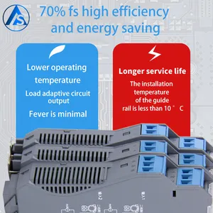 AOSHENG 4 20ma אות קלט אות פלט ממיר 0-10v אות מבודד