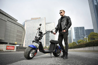 Scooters électriques puissants de 3000 W, scooter électrique pour adultes de 75 km/h, Citycoco