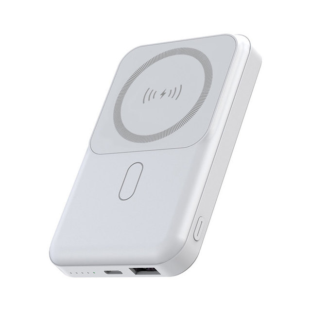 Customizable Potable Ultra Slim Wireless Power Bank 5000mAh/10000mAh Fast Charging Magnetic with Holder for Outdoor Use