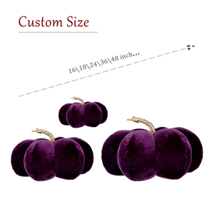 2025 Hot Selling <b>Decorative</b> Door Ornament Accessories Pumpkin Placement <b>Halloween</b> Custom Pumpkin Large Size - Product Image 6