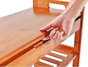 Zapateras De Madera Modern Shoe Rack Organizer 2 Tier Organizing Rack Bamboo Shoe <strong>Storage</strong> <strong>Bench</strong> With <strong>Seat</strong> for Shoes - Product Image 5