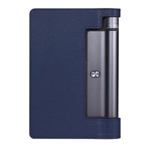 Cassa solida della copertura di Folio di vibrazione del basamento dell'unità di elaborazione per la compressa di YOGA di Lenovo 3 custodia 850F <span class=keywords><strong>8</strong></span>.0 pollici di Yoga <span class=keywords><strong>Tab</strong></span> 3 YT3-850F 850M 850L - Product Image 2