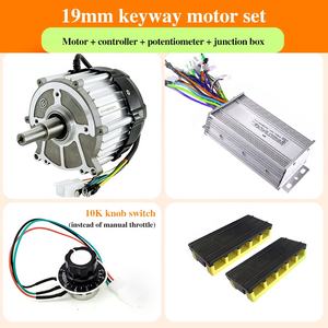 휴대용 공구용 경량 48V 550W 롱샤프트 14-톱니 키웨이 옵션 모터 - Product Image 6