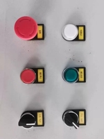 Etiqueta de Plástico de 22 mm para Interruptor de Botón ASHAN, para Identificación de Equipos y Paneles de Control Industrial