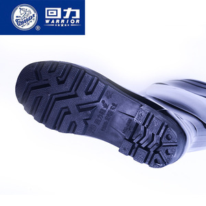 Bottes de pluie Warrior pour hommes, extra hautes, imperméables, antidérapantes, résistantes à l'usure, pour travaux de construction - Product Image 3