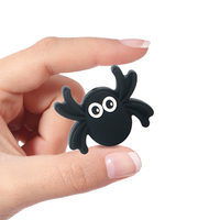 Cuentas de silicona Kovict para bebé, DIY, para cadena de chupete, joyería, mordedor, fantasma BOO, 100% de grado alimenticio, sin BPA, cuentas focales, pulsera para adultos