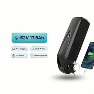 Batería de iones de litio de 52V y 17.5Ah para bicicleta eléctrica de 2000W, scooter, con BMS de 50A, repuesto de batería Akku, en stock en EE. UU. - Product Image 2