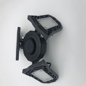Projecteur LED de sécurité déformable 60W à capteur PIR 360° pour garage, éclairage de plafond super lumineux - Product Image 5
