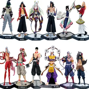 Minrong 10 Styles Anime Figur Kimetsu no Yaiba Sabito Daki Hashi bira Inosuke Uzui Tengen 30cm Dämonen töter Action figur Spielzeug