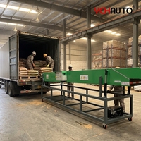 Convoyeur télescopique à longueur réglable pour quai, chargeur de conteneurs, convoyeurs de chargement de camions, solution de manutention de marchandises