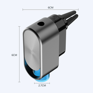 เครื่องกระจายกลิ่นหอมแบบพกพาควบคุมผ่านแอปพลิเคชันยอดนิยม ใช้พลังงาน USB 120 มิลลิแอมป์ พร้อมคลิปหนีบช่องแอร์ ตั้งเวลาได้ - Product Image 2