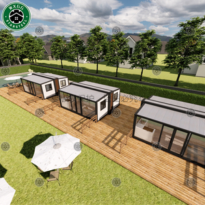 Villa conteneur préfabriquée mobile à assemblage rapide, extensible, 2-3 chambres, avec panneaux sandwich - Product Image 5