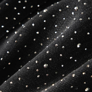 Pantalones vaqueros negros con tachuelas de <span class=keywords><strong>Astrophytum</strong></span> y corte curvo para mujer, nueva colección primavera 2026, estilo urbano vintage de tiro medio y efecto adelgazante. - Product Image 3