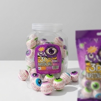 Bonbons gélifiés Halal en forme de ballon de football, boîte mixte en vrac, vente en gros, haute qualité, pour les fêtes d'Halloween