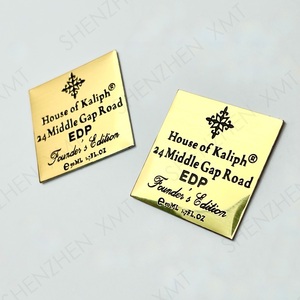 레이저 조각을위한 비닐 QR 코드 일련 번호 라벨 알루미늄 자산 태그 펀치 금속 라벨 QR 코드 인쇄 금속 태그 양초 공예 - Product Image 3