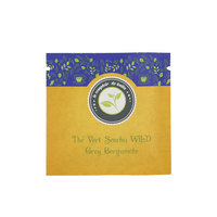 Emballage d'échantillon cosmétique 3 côtés thermoscellé Papier kraft Graines biodégradables Petit sac Thé Café Sac Sachet Petits paquets