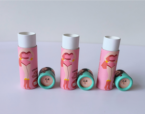 หลอดกระดาษรีไซเคิลแบบย่อยสลายได้สำหรับลิปบาล์มแบบแท่งและน้ำหอมแบบแท่งสำหรับช่างทำเครื่องสำอาง - Product Image 1